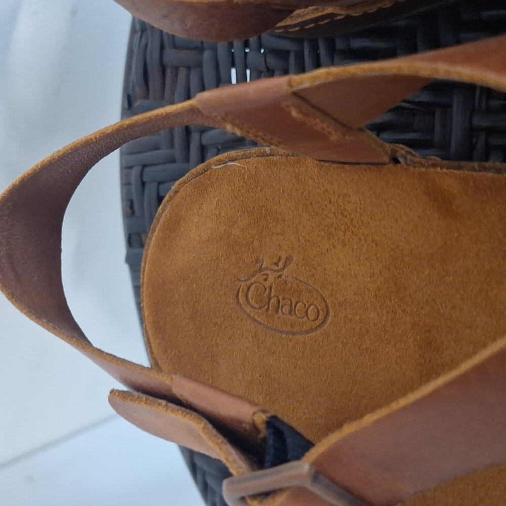 Chaco Women's Wayfarer Sandal, Rust, Size 12 Medium US - Picture 8 of 13